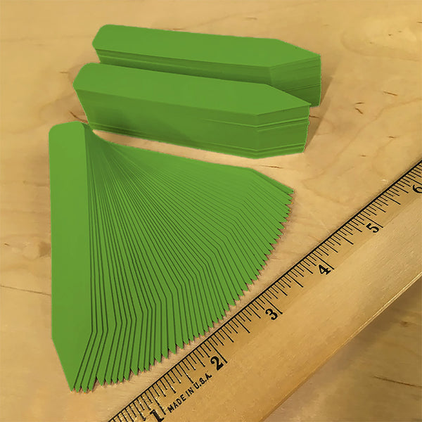 4" x 5/8" Green Premium Pot Stakes