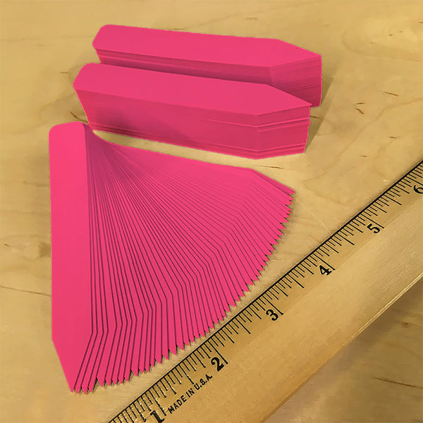4" x 5/8" Hot Pink Premium Pot Stakes