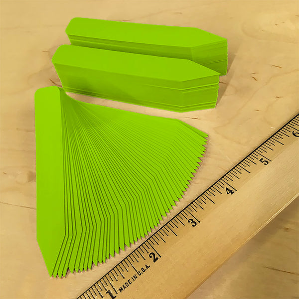 4" x 5/8" Lime Premium Pot Stakes