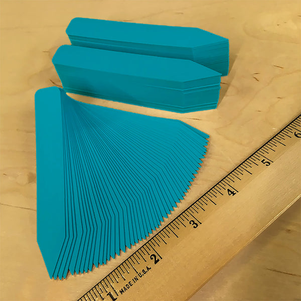 4" x 5/8" Turquoise Premium Pot Stakes