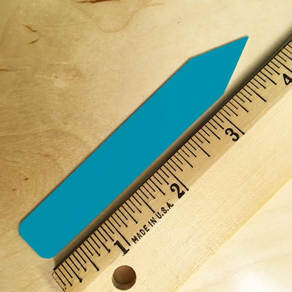 4" x 5/8" Pot Stakes Turquoise