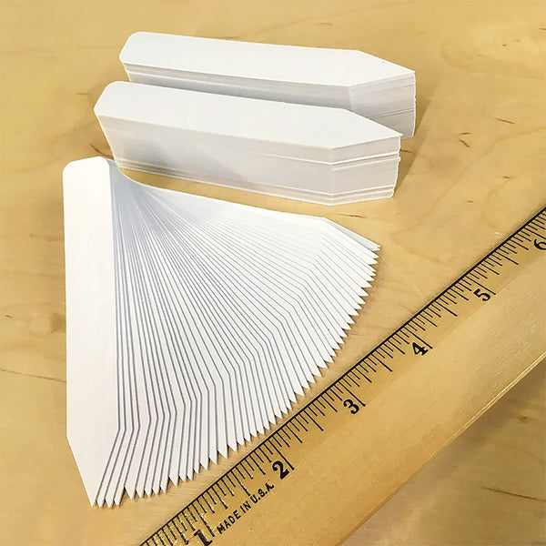 4" x 5/8" White Premium Pot Stakes