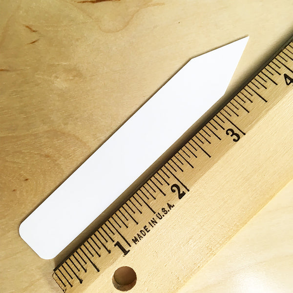 4" x 5/8" Pot Stakes White