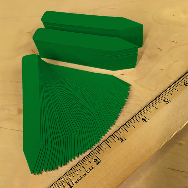 4" x 5/8" Pot Stakes Dark Green