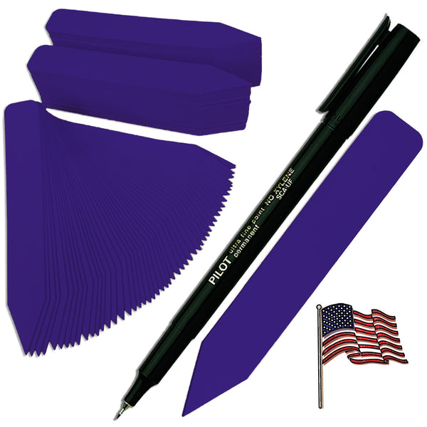 4" x 5/8" Pot Stakes Dark Purple