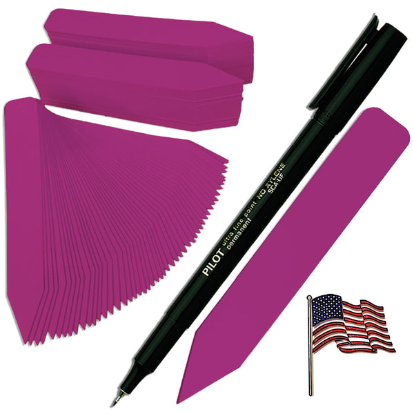 4" x 5/8" Pot Stakes Fuchsia