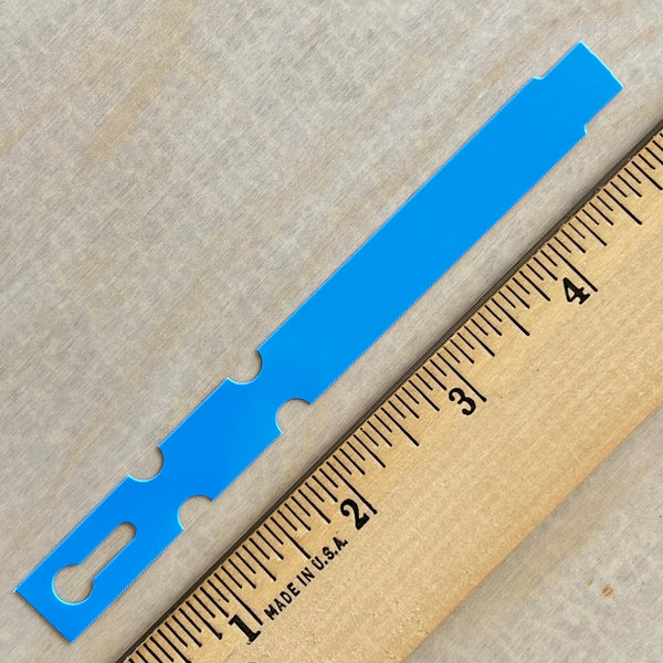 5" x 1/2" Wraptie Tag Blue