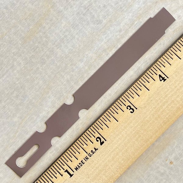 5" x 1/2" Wraptie Tag Brown