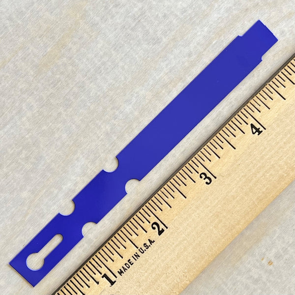 5" x 1/2" Wraptie Tag Dark Purple