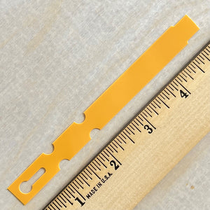 5" x 1/2" Wraptie Tag Gold
