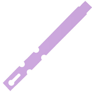 5" x 1/2" Wraptie Tag Lilac