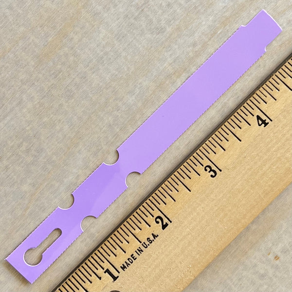 5 x 1/2 Wraptie Tag Lilac