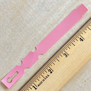 5" x 1/2" Wraptie Tag Pink