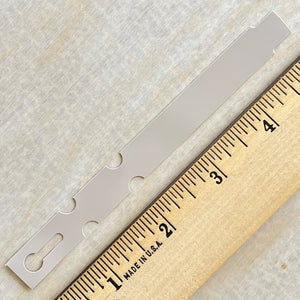 5" x 1/2" Wraptie Tag Tan