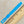 5 x 1/2 Wraptie Tag Turquoise