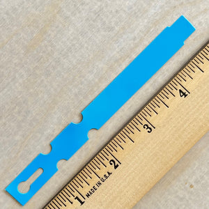 5" x 1/2" Wraptie Tag Turquoise