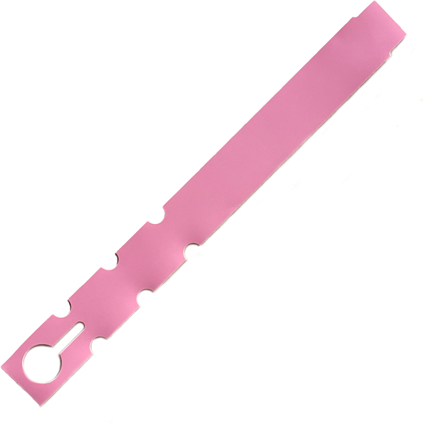 7" x 3/4" Pink Wraptie Tags