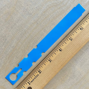 7" x 3/4" Wraptie Tag Blue