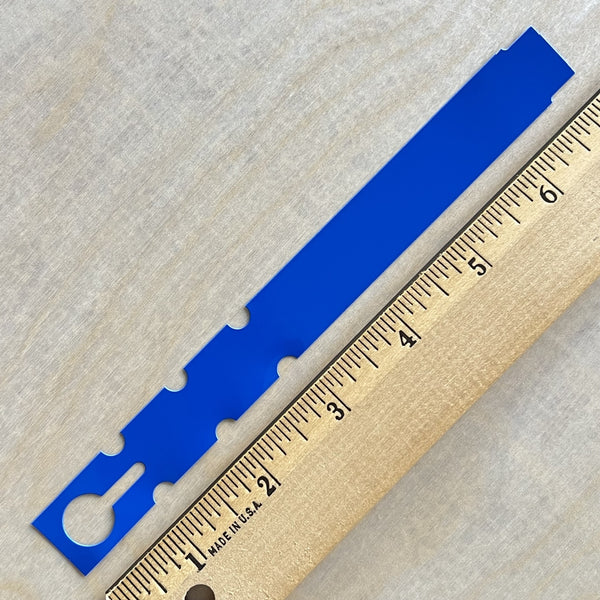 7" x 3/4" Wraptie Tag Dark Blue