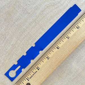 7" x 3/4" Wraptie Tag Dark Blue