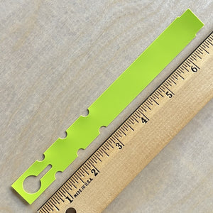 7" x 3/4" Wraptie Tag Lime