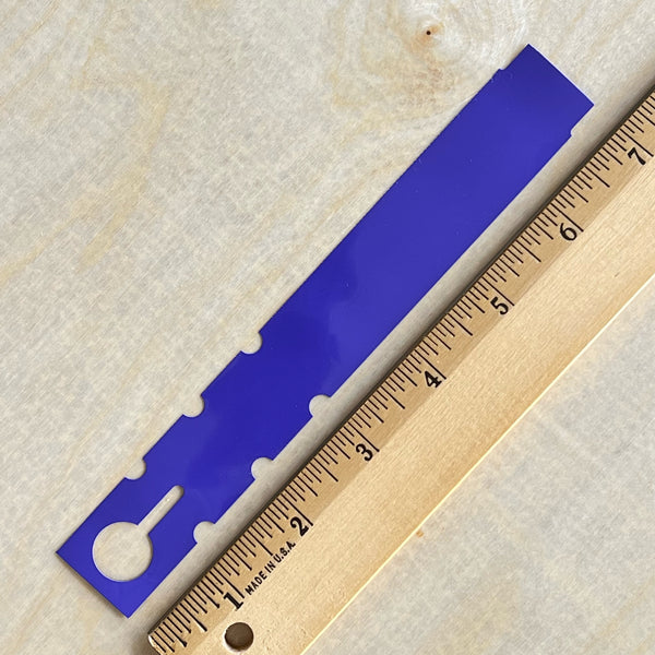7" x 1" Wraptie Tag Dark Purple