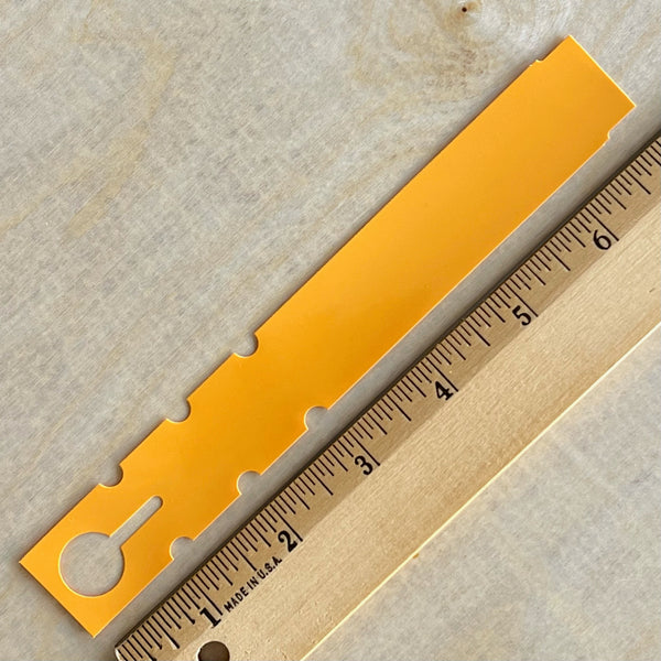 7" x 1" Wraptie Tag Gold