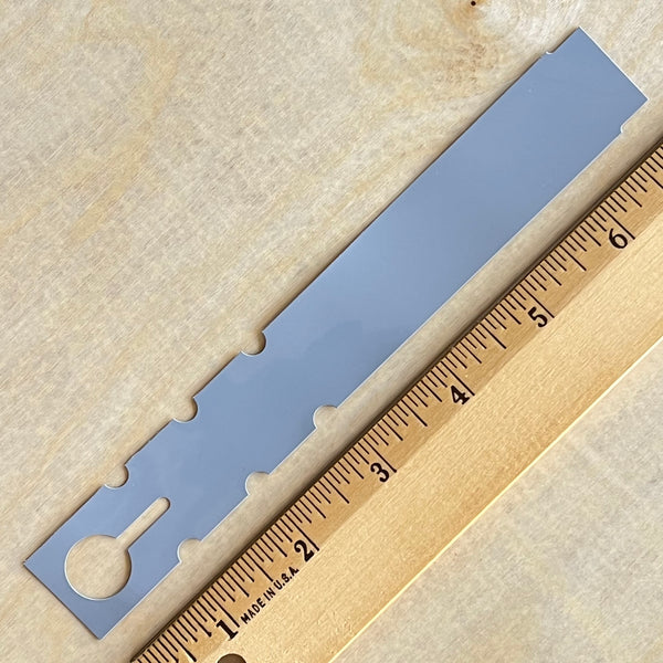 7" x 1" Wraptie Tag Grey