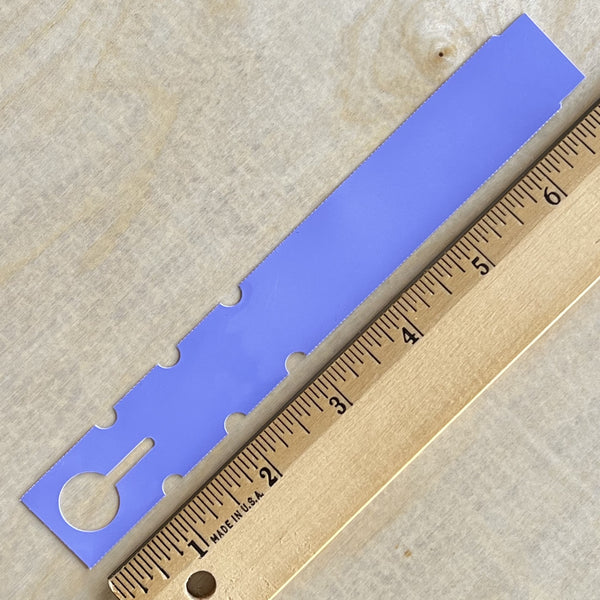 7" x 1" Wraptie Tag Lavender