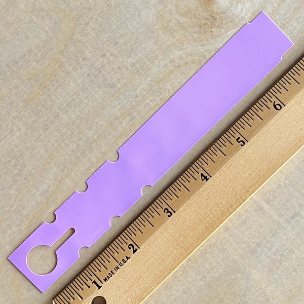 7" x 1" Wraptie Tag Lilac