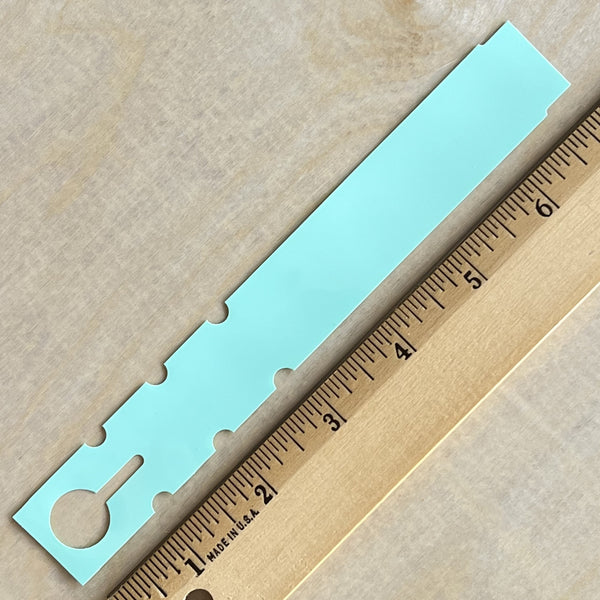 7" x 1" Wraptie Tag Mint