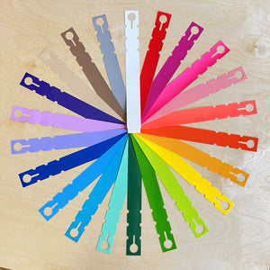 9" x 1" Wraptie Tags 22 Colors