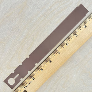 9" x 1" Wraptie Tag Brown