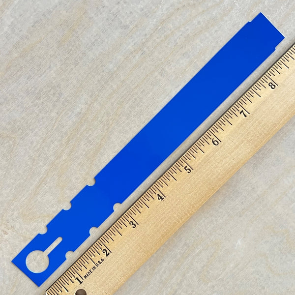 9" x 1" Wraptie Tag Dark Blue