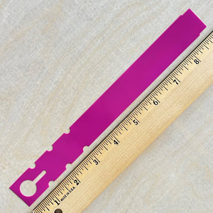 9" x 1" Wraptie Tag Fuchsia