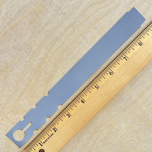 9" x 1" Wraptie Tag Grey