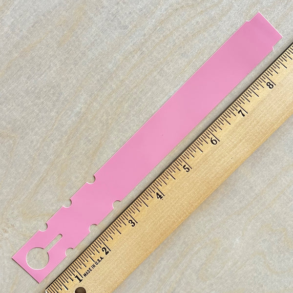 9" x 1" Wraptie Tag Pink
