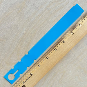 9" x 1" Wraptie Tag Turquoise