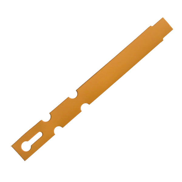 5" x 1/2" Gold Wraptie Tags