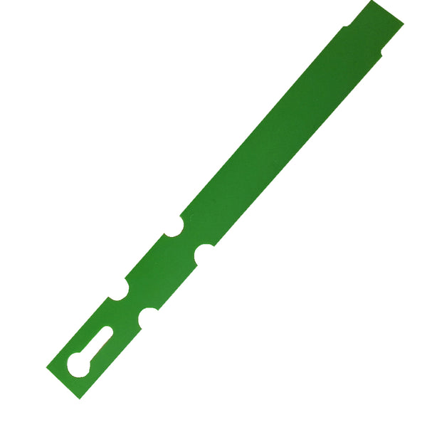 5" x 1/2" Green Wraptie Tags