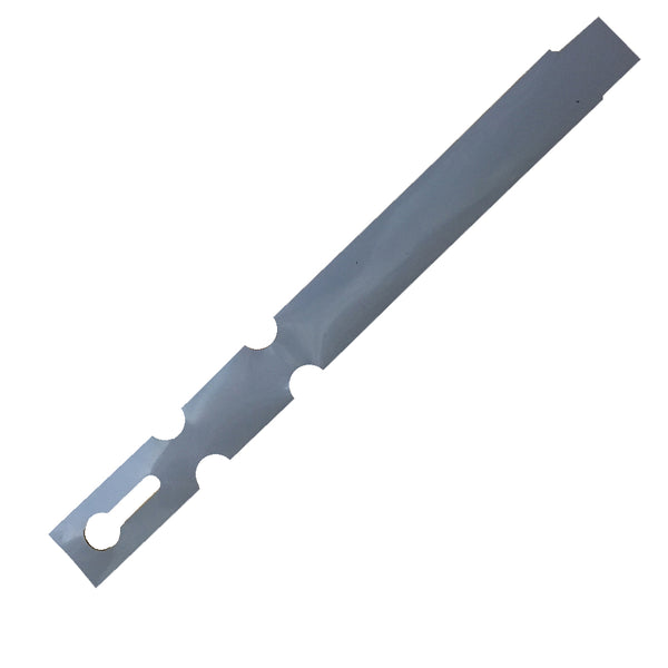 5" x 1/2" Grey Wraptie Tags