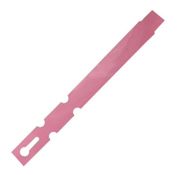 5" x 1/2" Pink Wraptie Tags