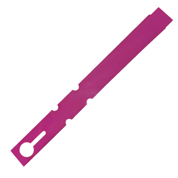 7" x 3/4" Fuchsia Wraptie Tags