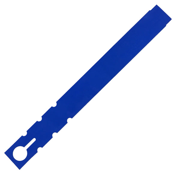 9" x 1" Dark Blue Wraptie Tags