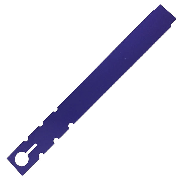 9" x 1" Dark Purple Wraptie Tags
