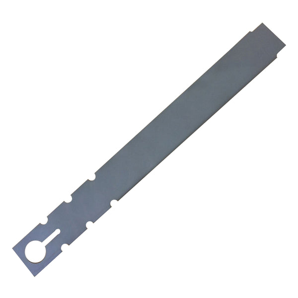 9" x 1" Grey Wraptie Tags