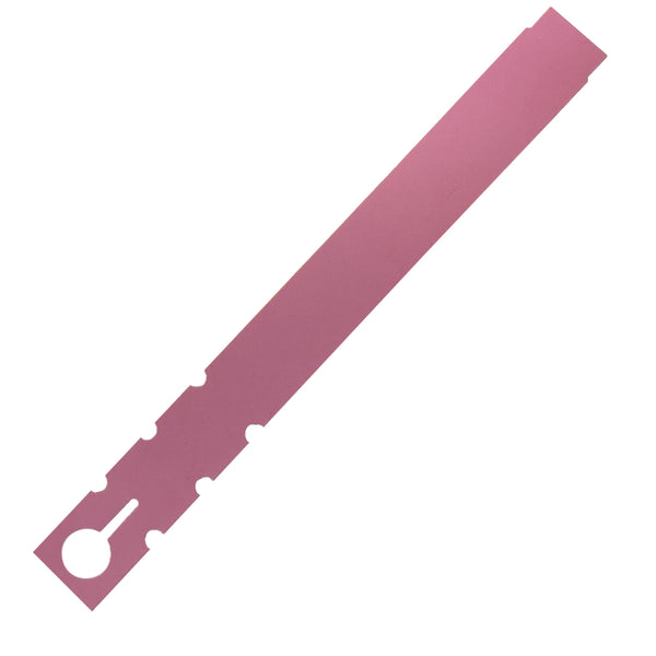 9" x 1" Pink Wraptie Tags