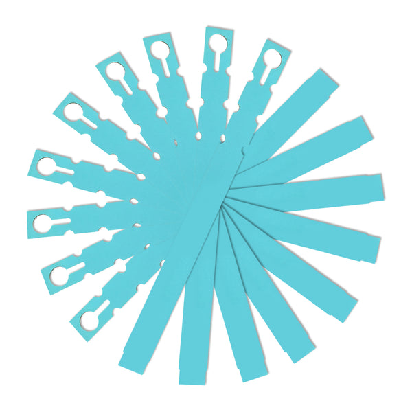 9" x 3/4" Mint Wraptie Tags