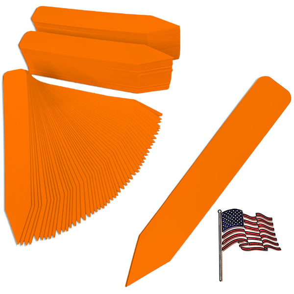 4" x 5/8" Orange Premium Pot Stakes