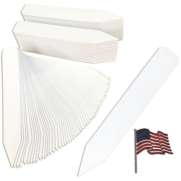 4" x 5/8" White Premium Pot Stakes